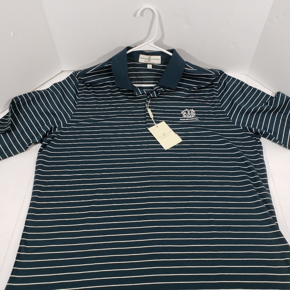 FAIRWAY&GREENE NWT MENS BEDFORD SPRINGS GOLF POLO